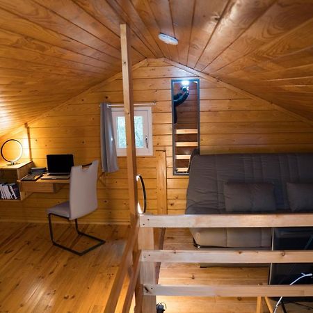 Gites De Plos Appart Chalet Piscine Spa Anduze Bagian luar foto