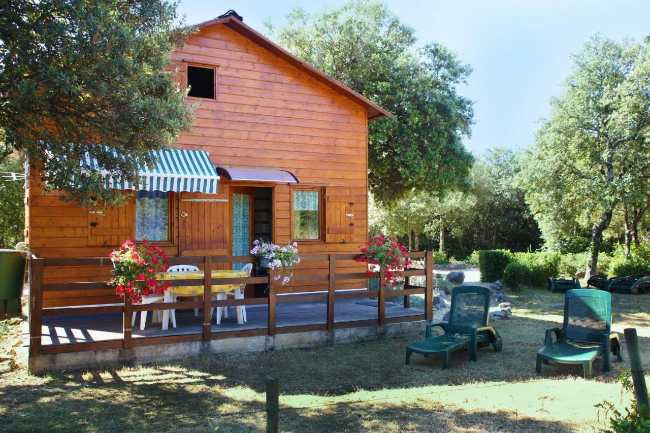 Gites De Plos Appart Chalet Piscine Spa Anduze Ruang foto