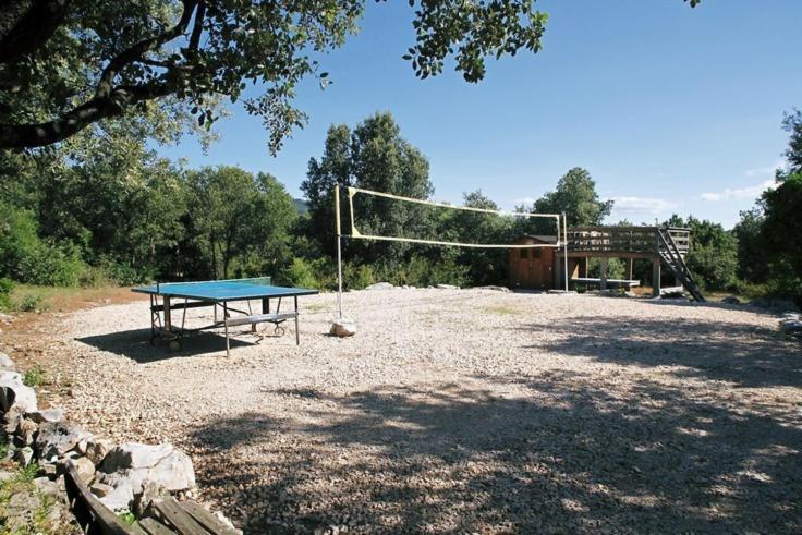 Gites De Plos Appart Chalet Piscine Spa Anduze Ruang foto